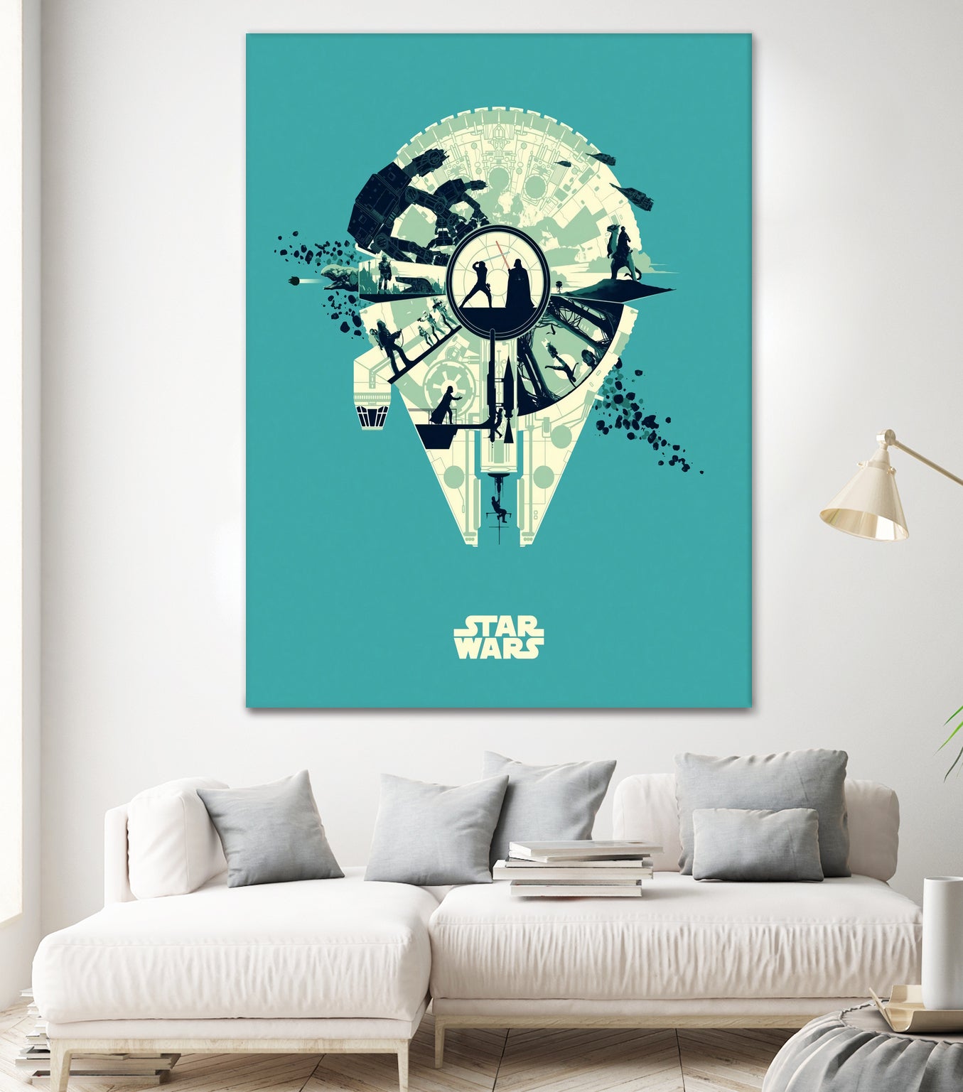 Star Wars by Movie Network on GIANT ART - white digital drawing