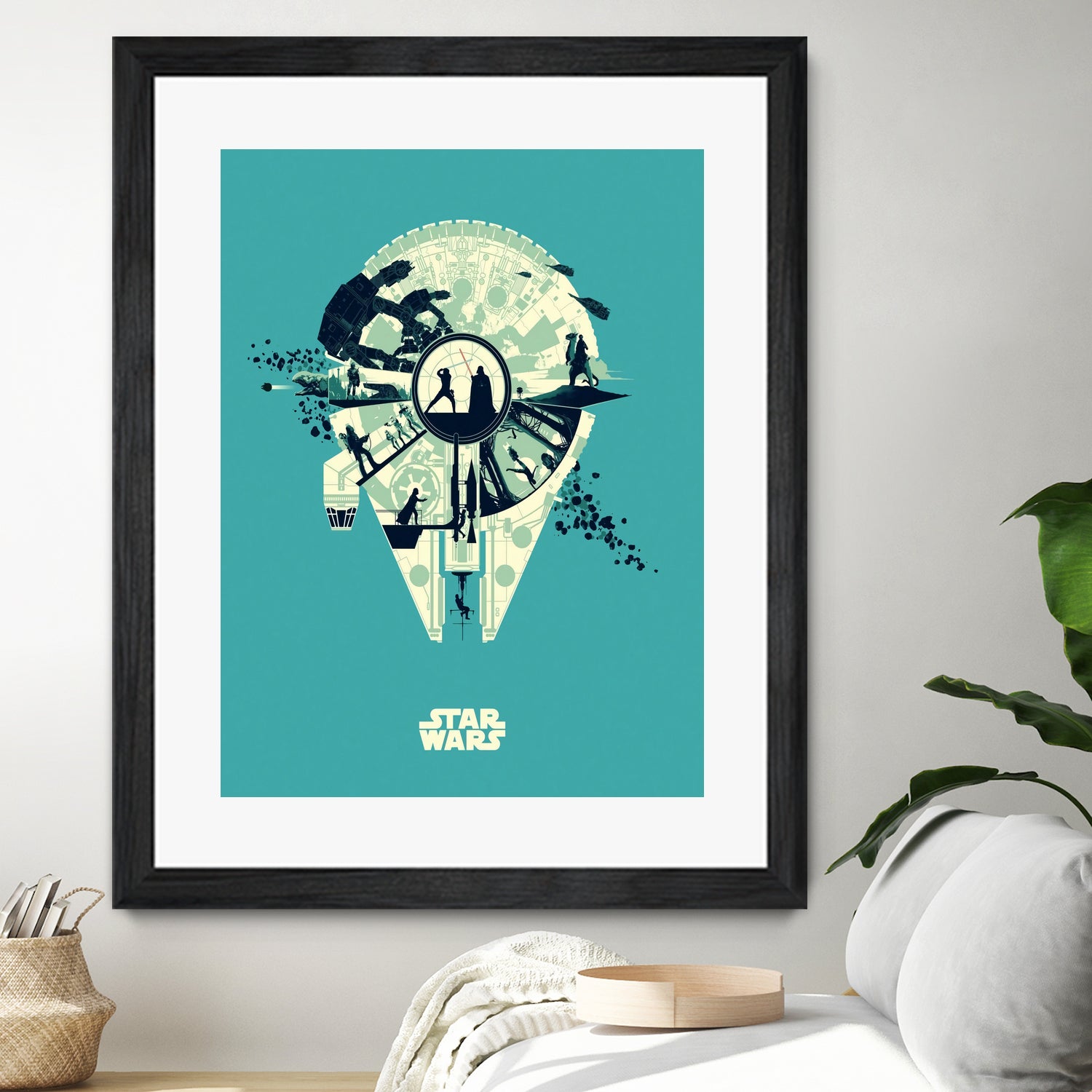 Star Wars by Movie Network on GIANT ART - white digital drawing