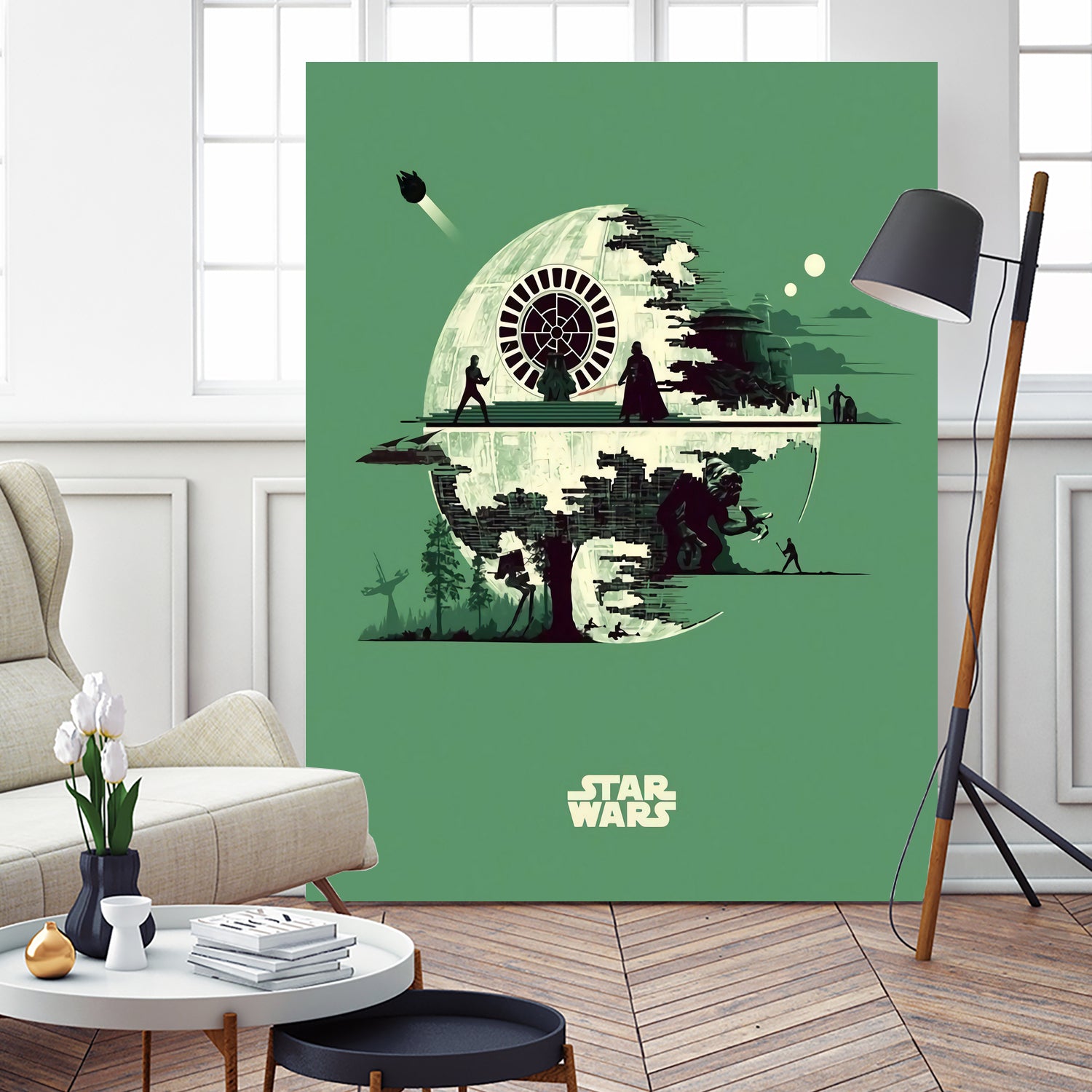 Star Wars by Movie Network on GIANT ART - white digital drawing