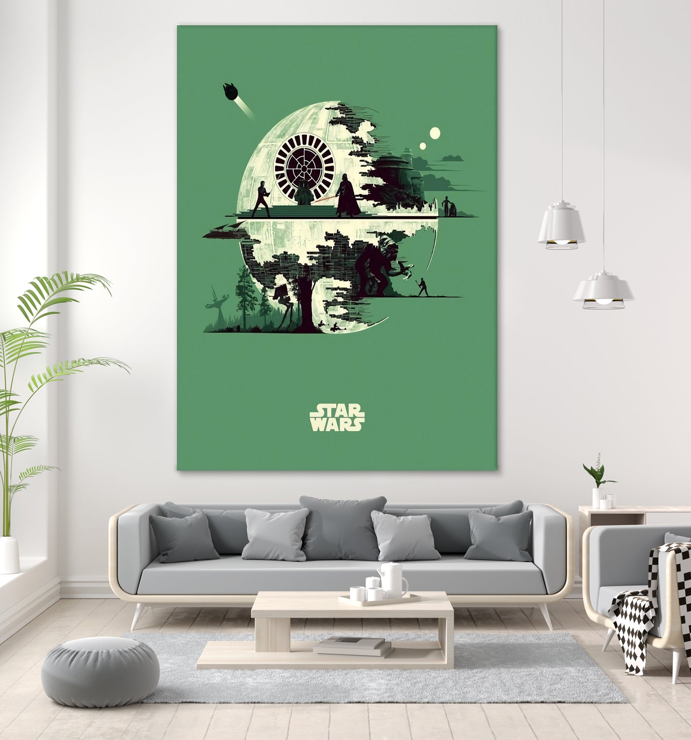 Star Wars by Movie Network on GIANT ART - white digital drawing