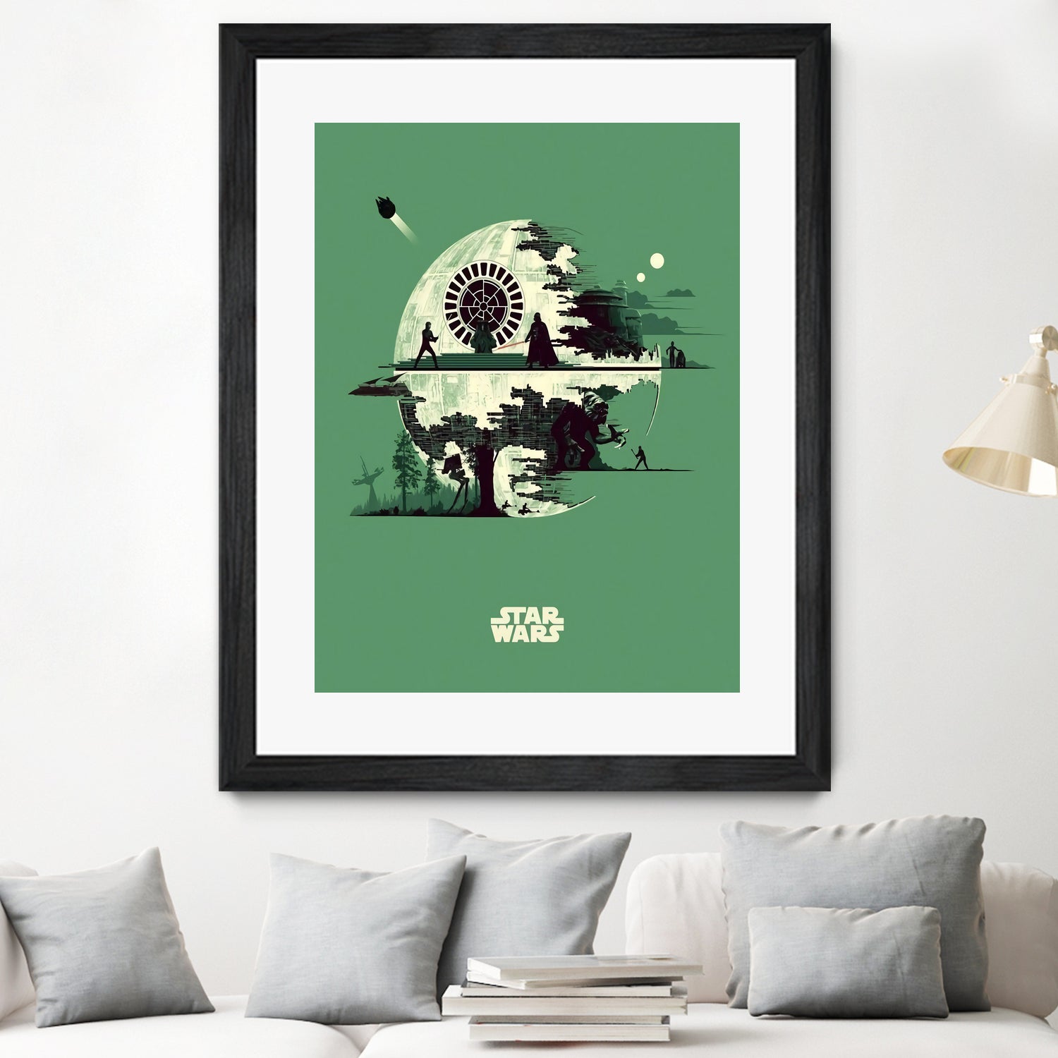 Star Wars by Movie Network on GIANT ART - white digital drawing