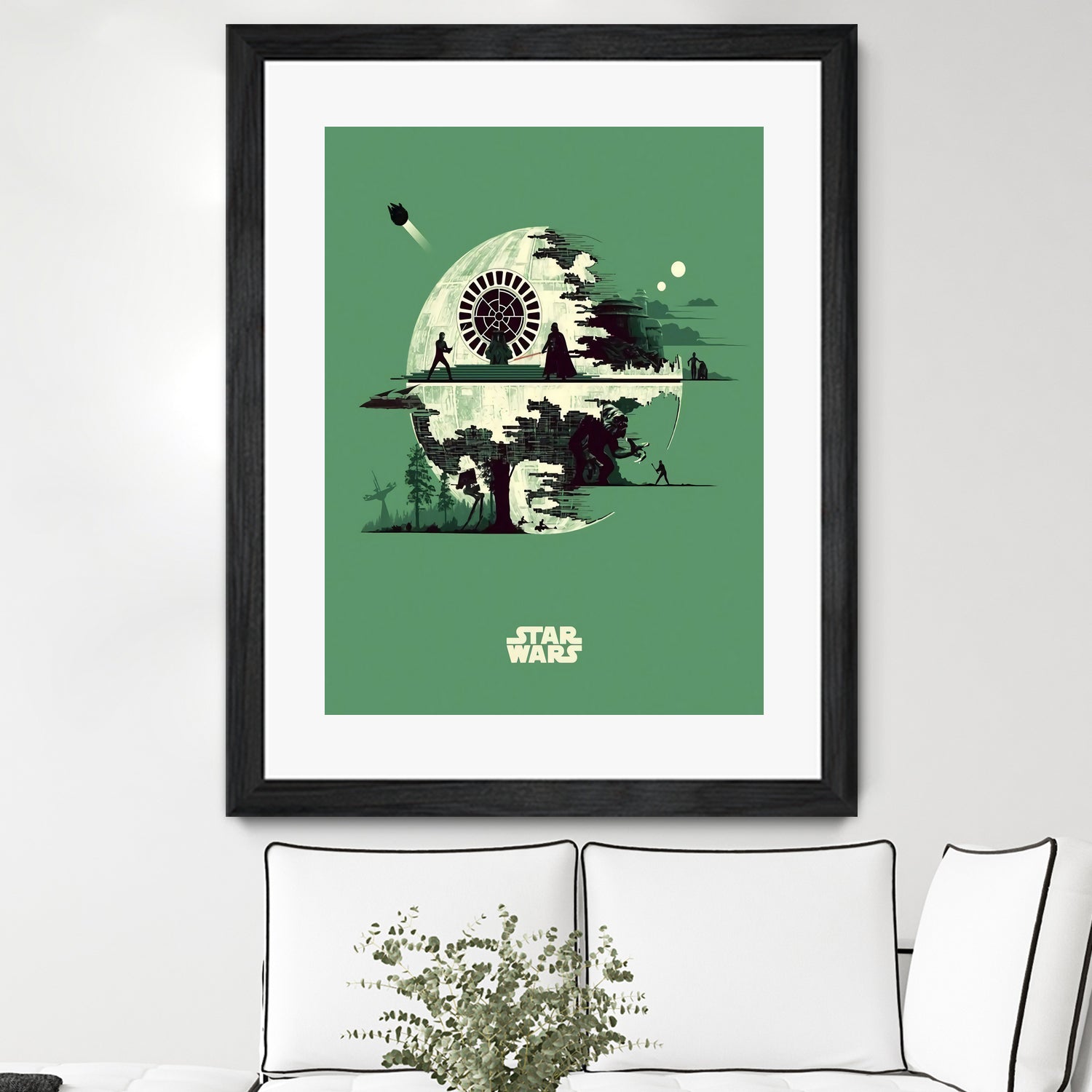 Star Wars by Movie Network on GIANT ART - white digital drawing