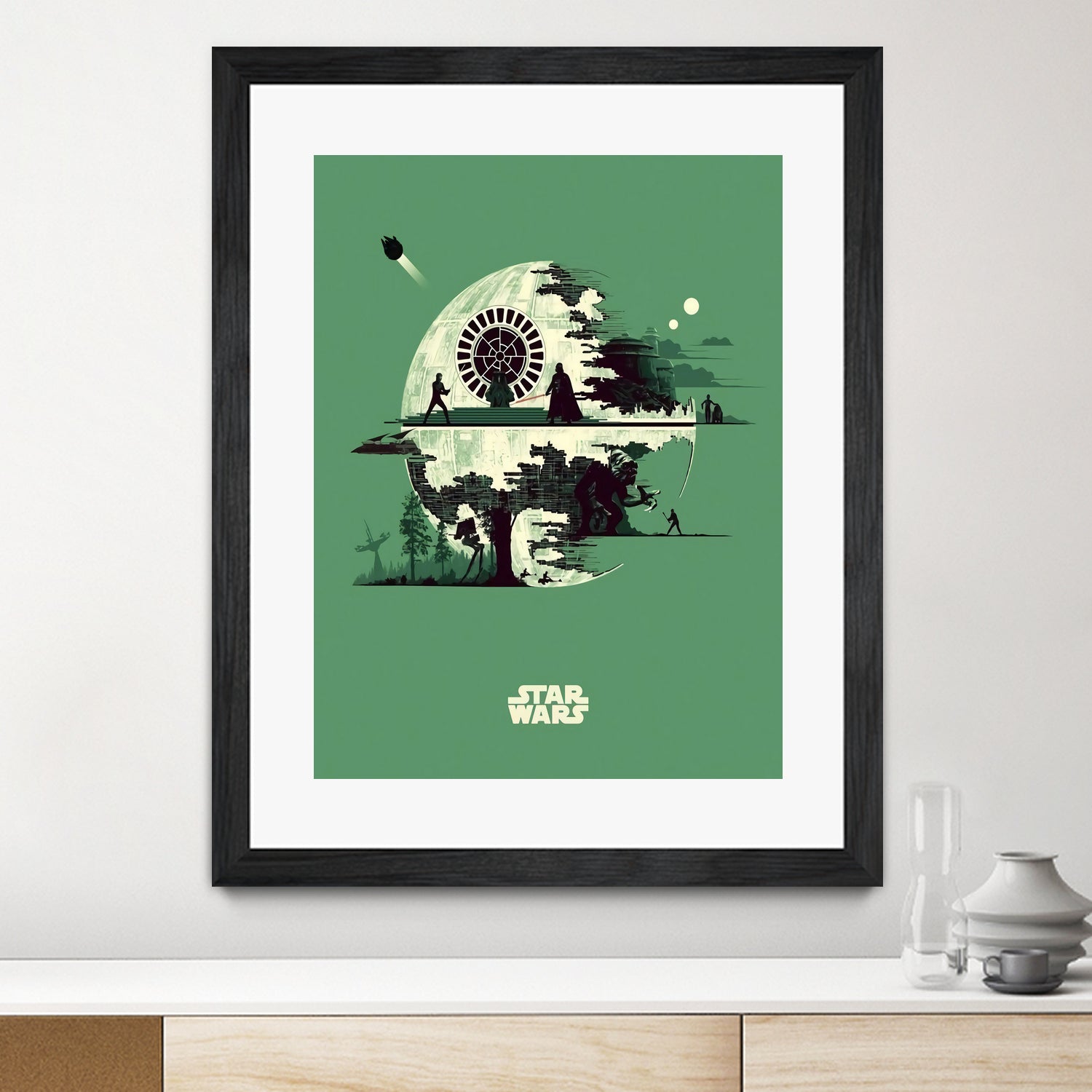 Star Wars by Movie Network on GIANT ART - white digital drawing