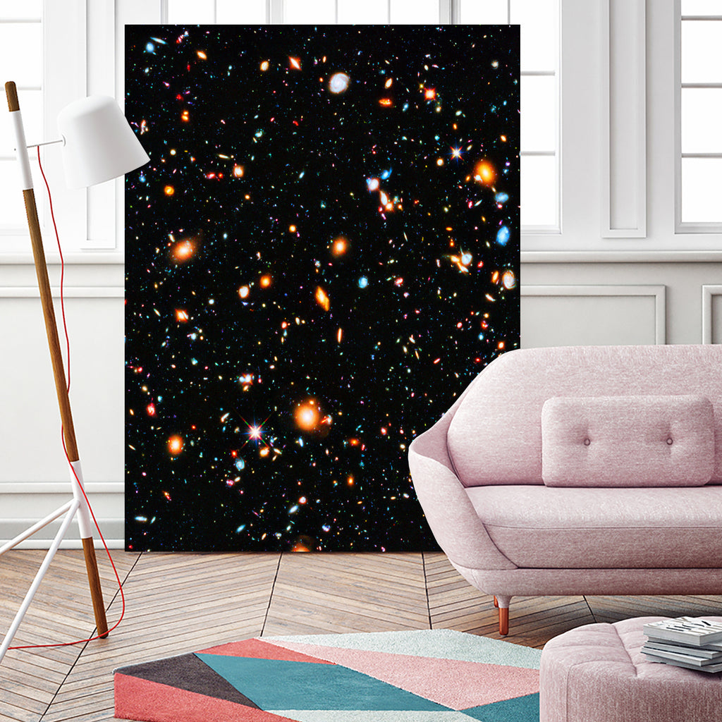 Hubble Ultra Deep Field by Ed Trickett on GIANT ART - black photo manipulation