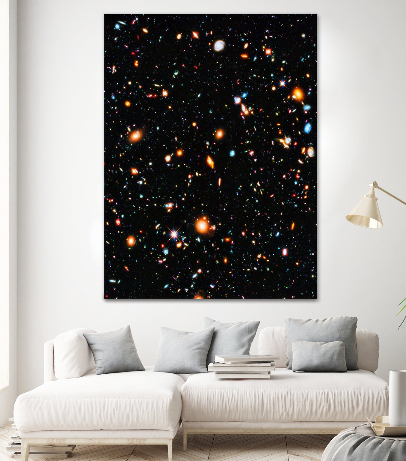 Hubble Ultra Deep Field by Ed Trickett on GIANT ART - black photo manipulation