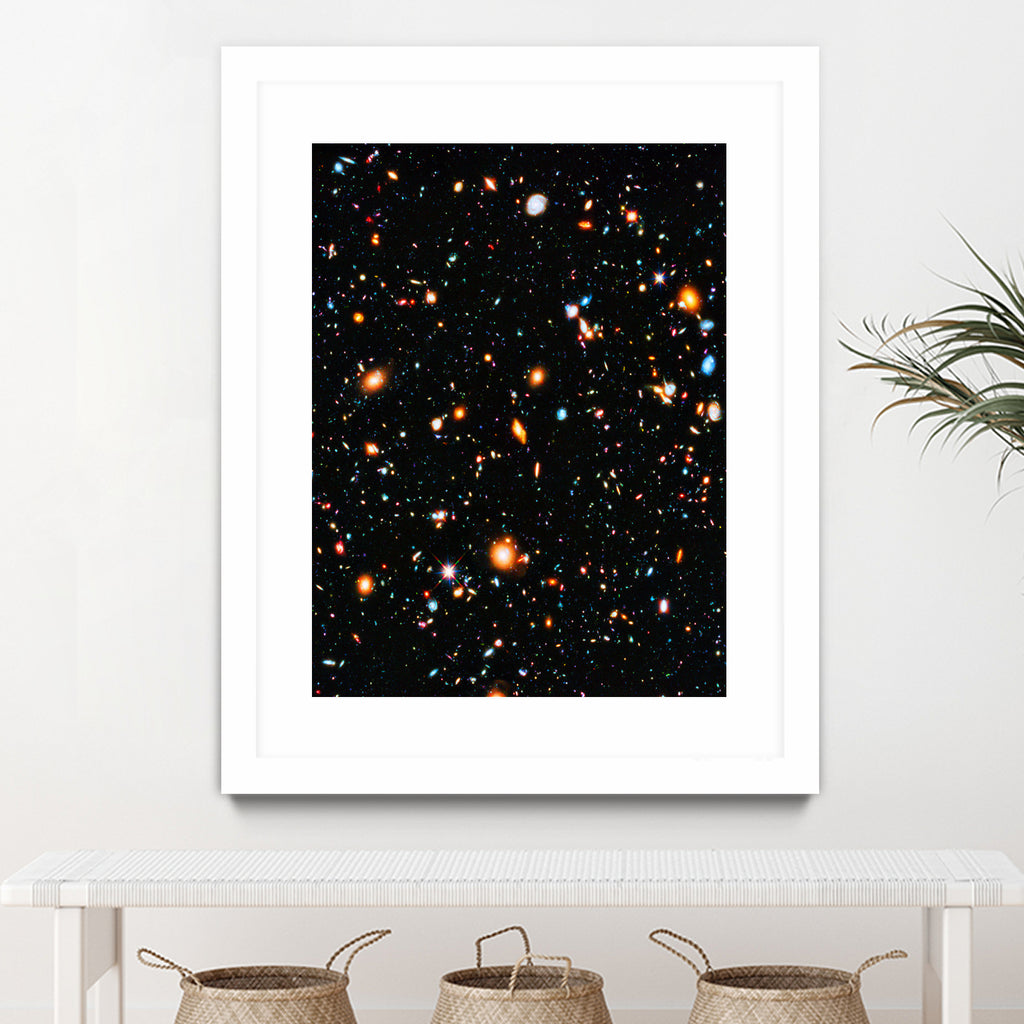 Hubble Ultra Deep Field by Ed Trickett on GIANT ART - black photo manipulation