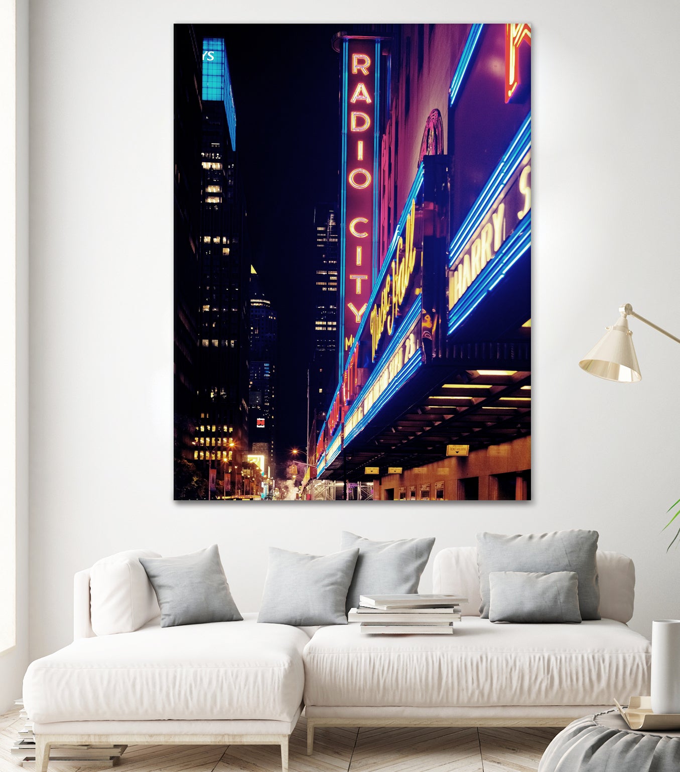 New York by Nikita Abakumov on GIANT ART - fuchsia photo illustration