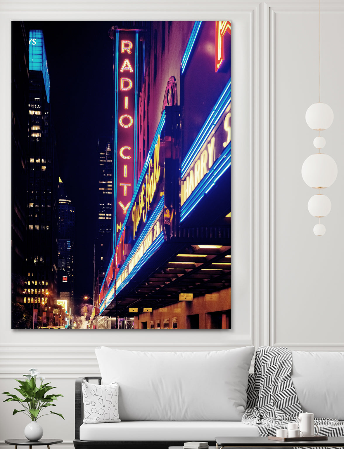 New York by Nikita Abakumov on GIANT ART - fuchsia photo illustration