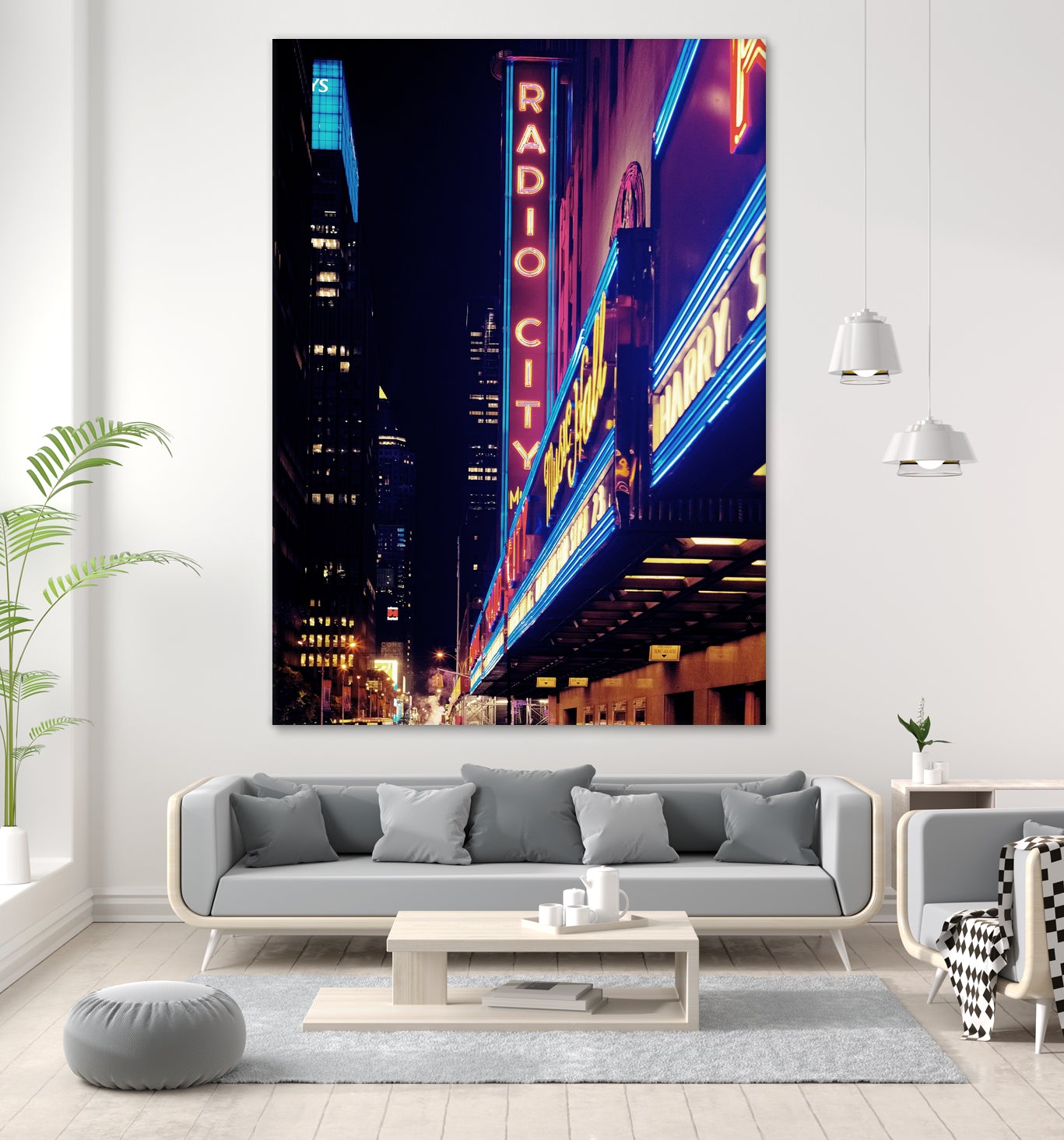 New York by Nikita Abakumov on GIANT ART - fuchsia photo illustration