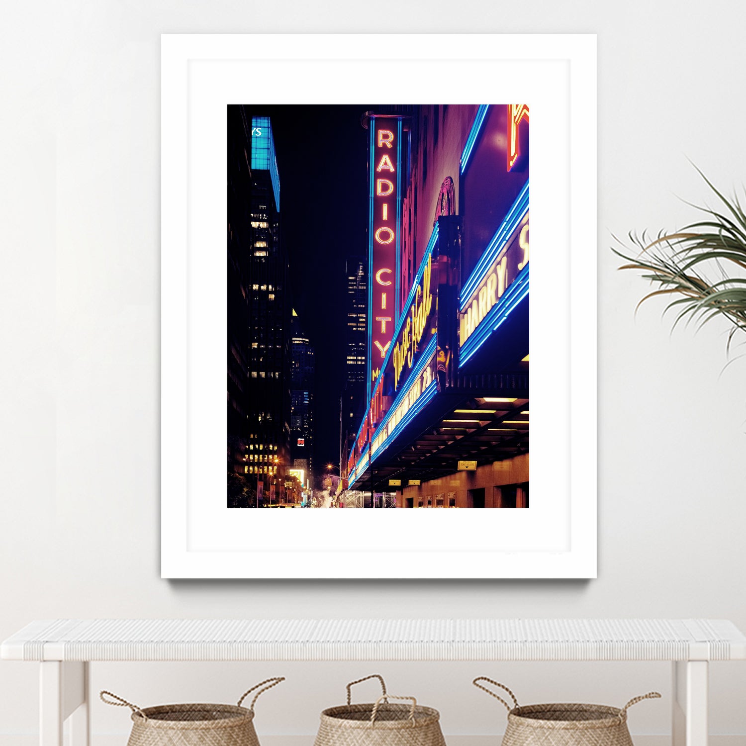 New York by Nikita Abakumov on GIANT ART - fuchsia photo illustration