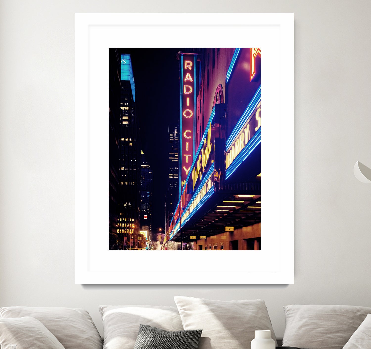 New York by Nikita Abakumov on GIANT ART - fuchsia photo illustration