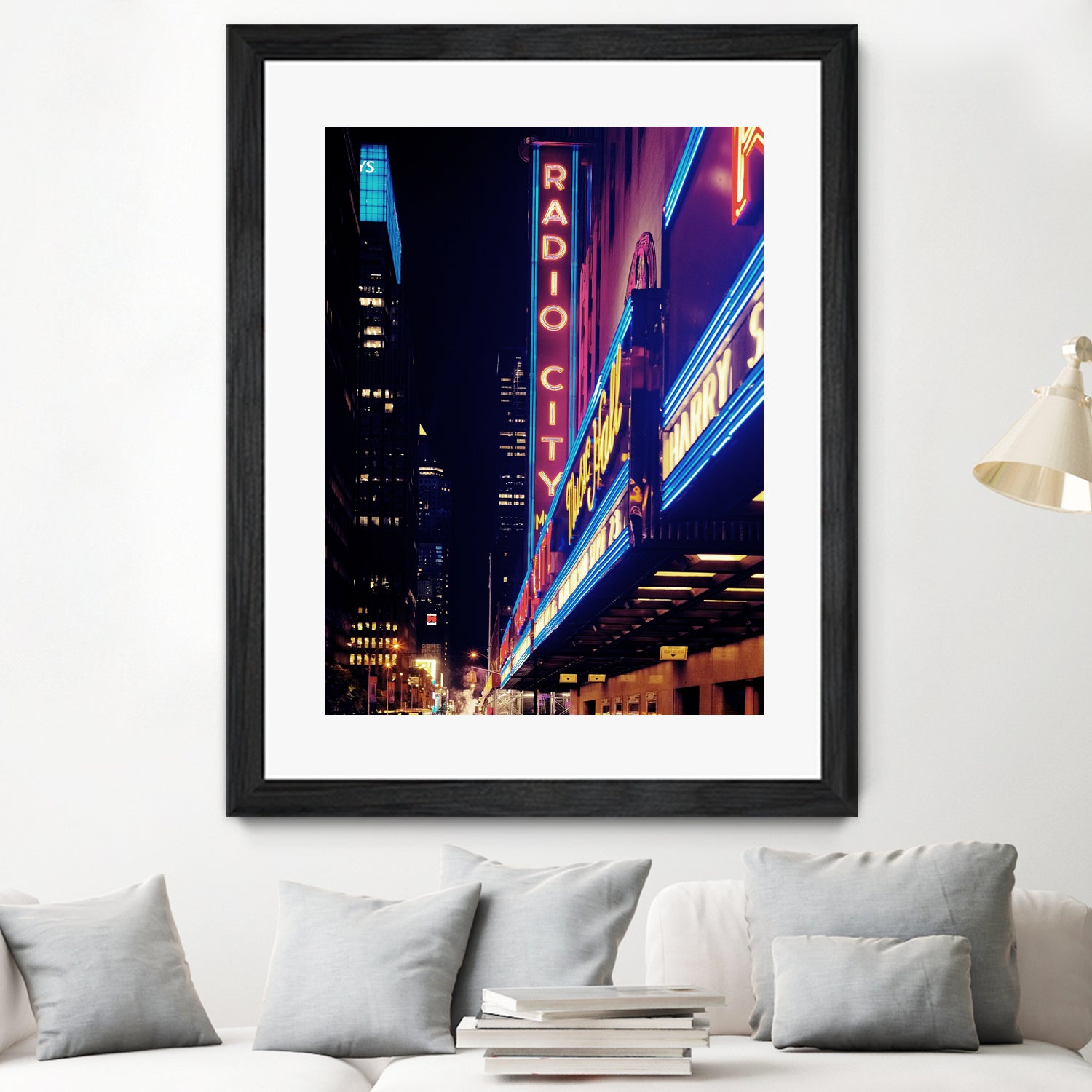 New York by Nikita Abakumov on GIANT ART - fuchsia photo illustration