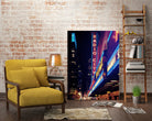 New York by Nikita Abakumov on GIANT ART - fuchsia photo illustration