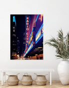 New York by Nikita Abakumov on GIANT ART - fuchsia photo illustration