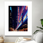 New York by Nikita Abakumov on GIANT ART - fuchsia photo illustration