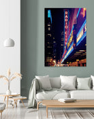 New York by Nikita Abakumov on GIANT ART - fuchsia photo illustration