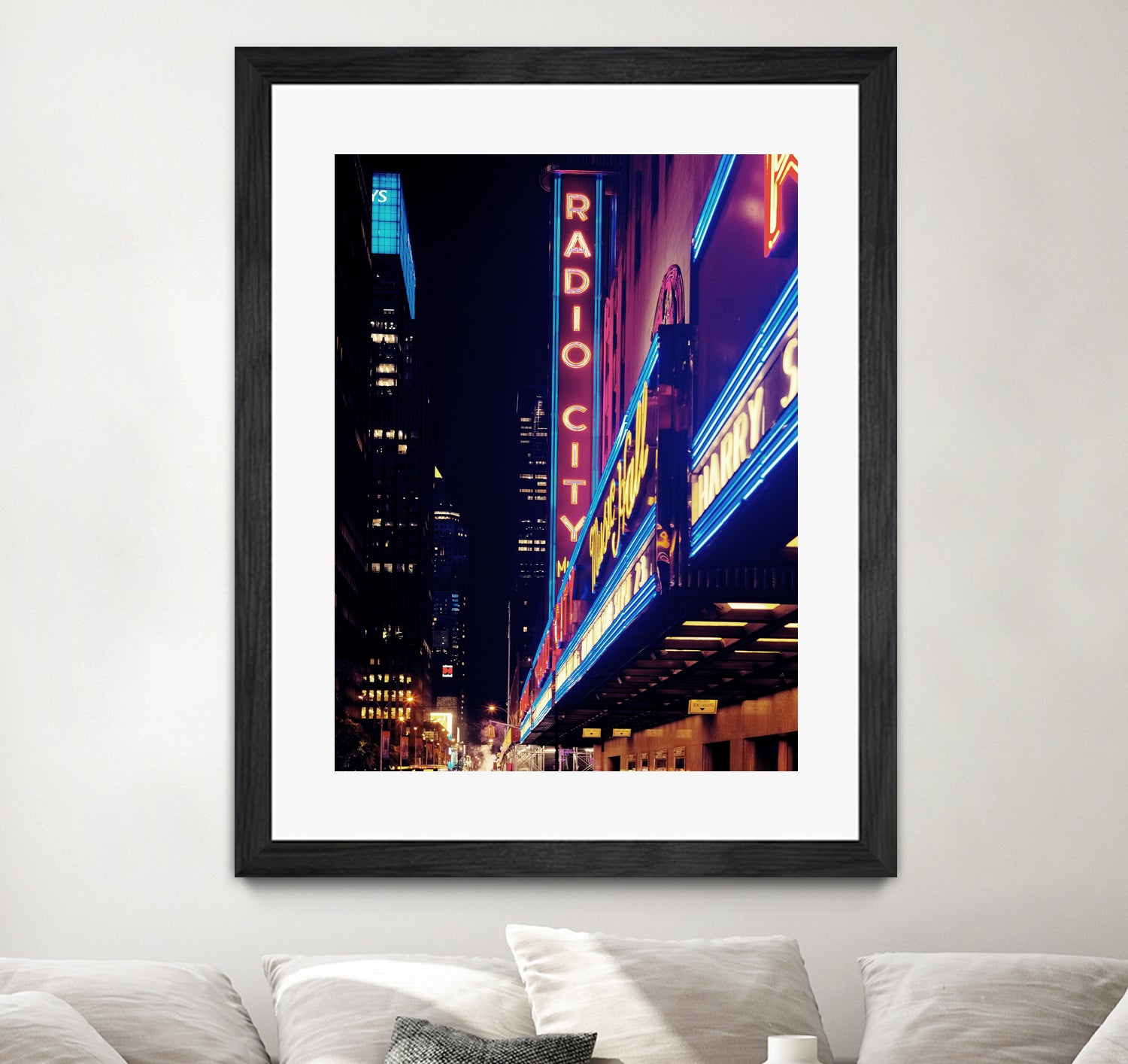 New York by Nikita Abakumov on GIANT ART - fuchsia photo illustration