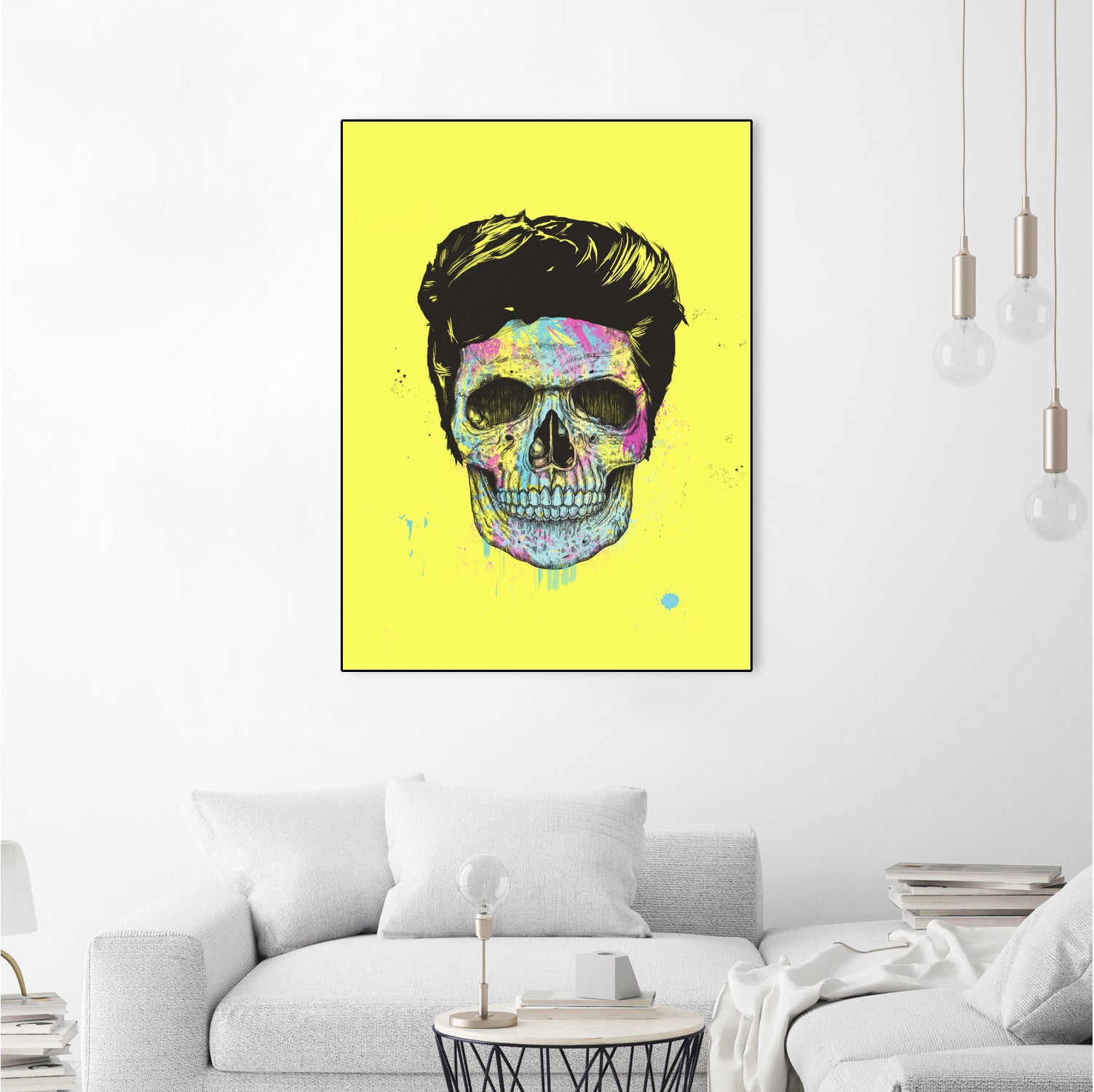 Color your death by Solti Balázs on GIANT ART - yellow digital painting