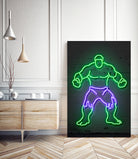Hulk by Octavian Mihai Mielu on GIANT ART - green 3d art