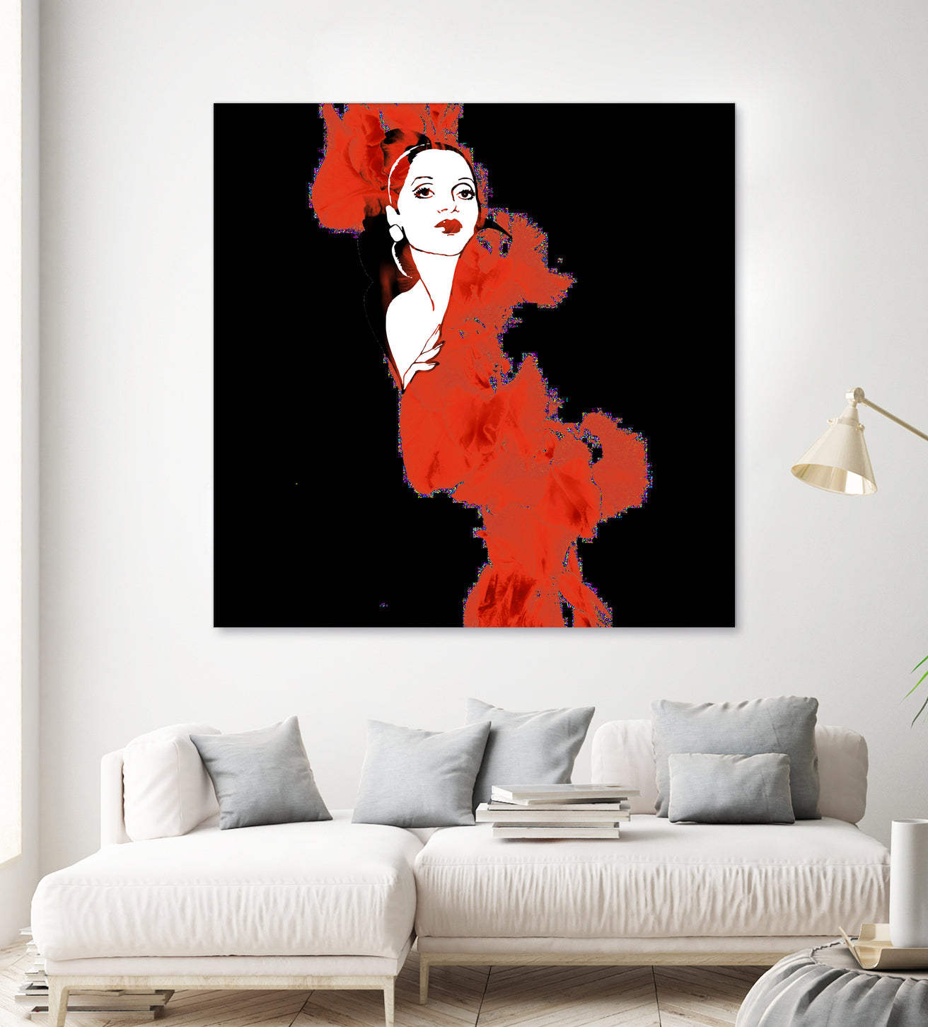 Flamenco by Aimer Heinz on GIANT ART - red photo manipulation