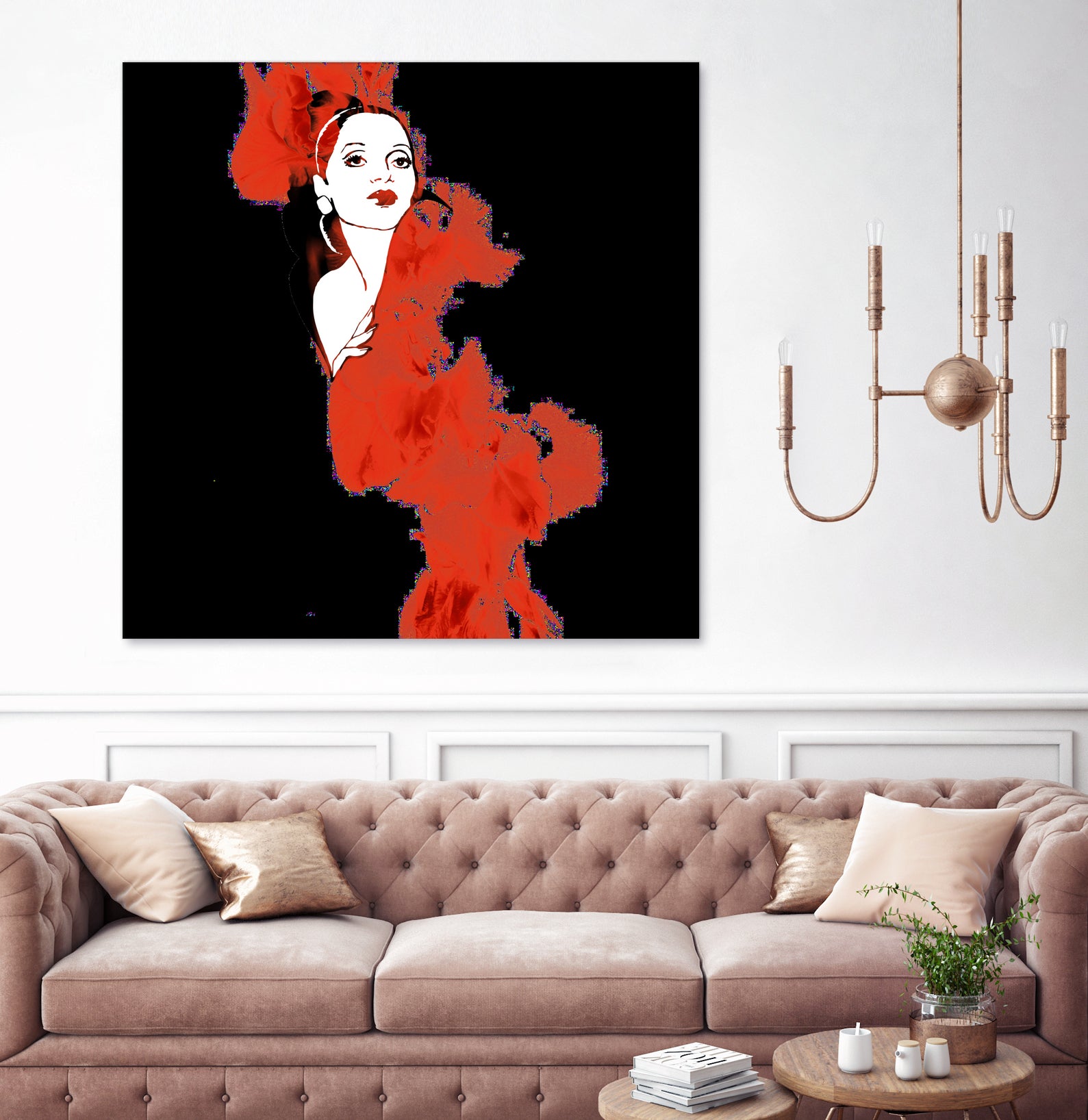 Flamenco by Aimer Heinz on GIANT ART - red photo manipulation