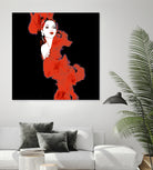 Flamenco by Aimer Heinz on GIANT ART - red photo manipulation