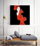 Flamenco by Aimer Heinz on GIANT ART - red photo manipulation