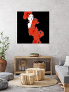 Flamenco by Aimer Heinz on GIANT ART - red photo manipulation