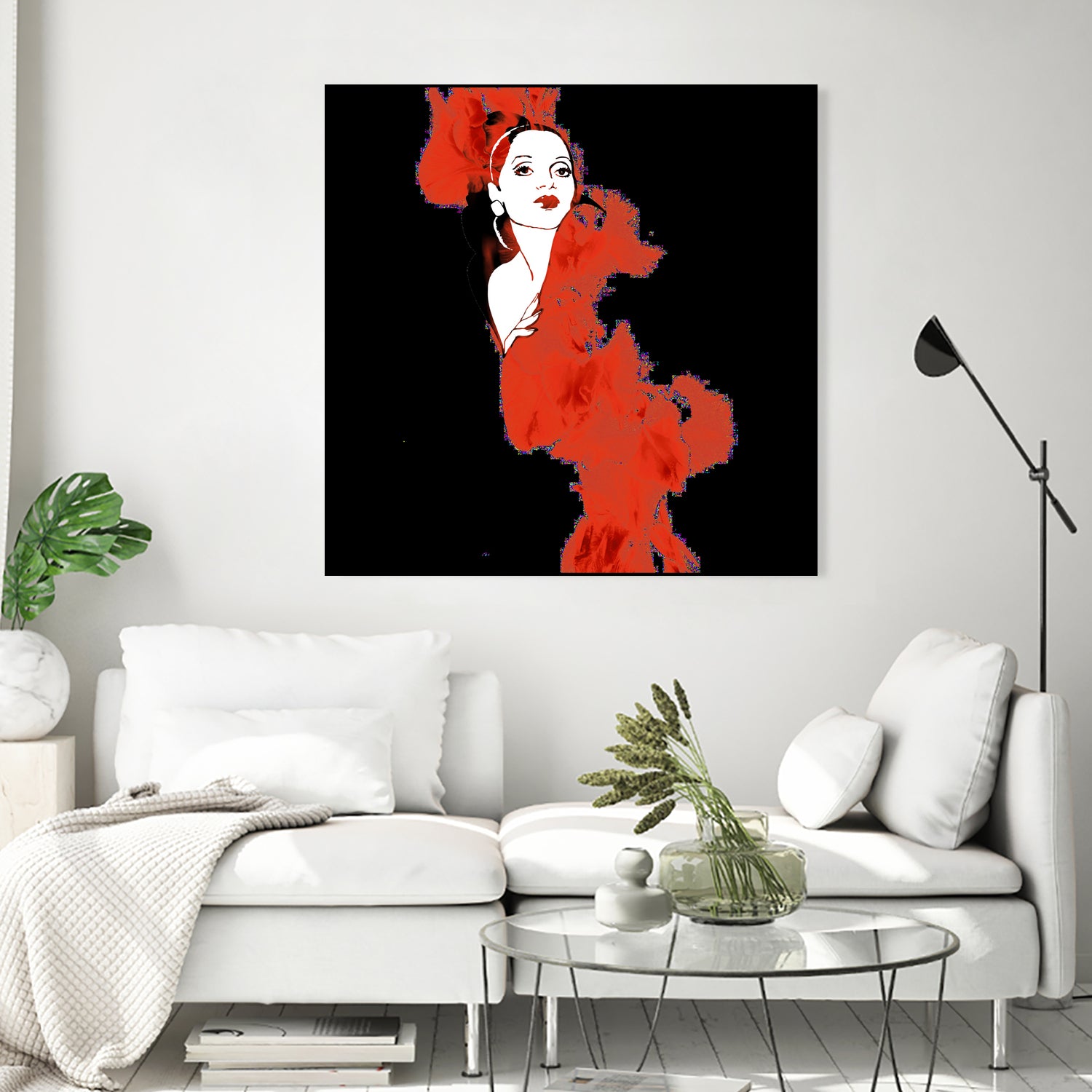 Flamenco by Aimer Heinz on GIANT ART - red photo manipulation