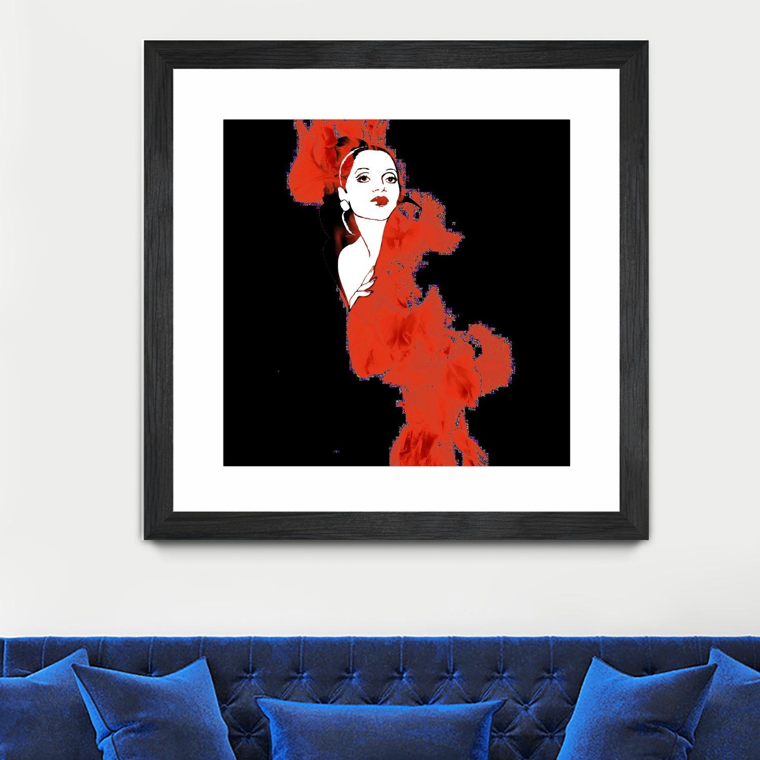 Flamenco by Aimer Heinz on GIANT ART - red photo manipulation