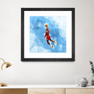 MICHAEL JORDAN by Athaillah Hudanul iman on GIANT ART - blue digital painting