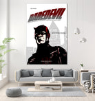 Netflix Daredevil by Nate Lee on GIANT ART - red digital painting