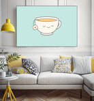 Teacup by Kim Vervuurt on GIANT ART - white digital drawing