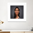 Sandra Bullock by Rob Snow on GIANT ART - orange digital painting