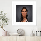 Sandra Bullock by Rob Snow on GIANT ART - orange digital painting