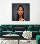 Sandra Bullock by Rob Snow on GIANT ART - orange digital painting