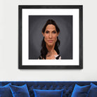 Sandra Bullock by Rob Snow on GIANT ART - orange digital painting