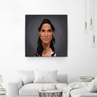 Sandra Bullock by Rob Snow on GIANT ART - orange digital painting