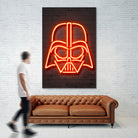 Darth Vader by Octavian Mihai Mielu on GIANT ART - red 3d art