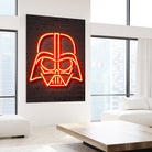 Darth Vader by Octavian Mihai Mielu on GIANT ART - red 3d art