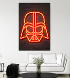 Darth Vader by Octavian Mihai Mielu on GIANT ART - red 3d art