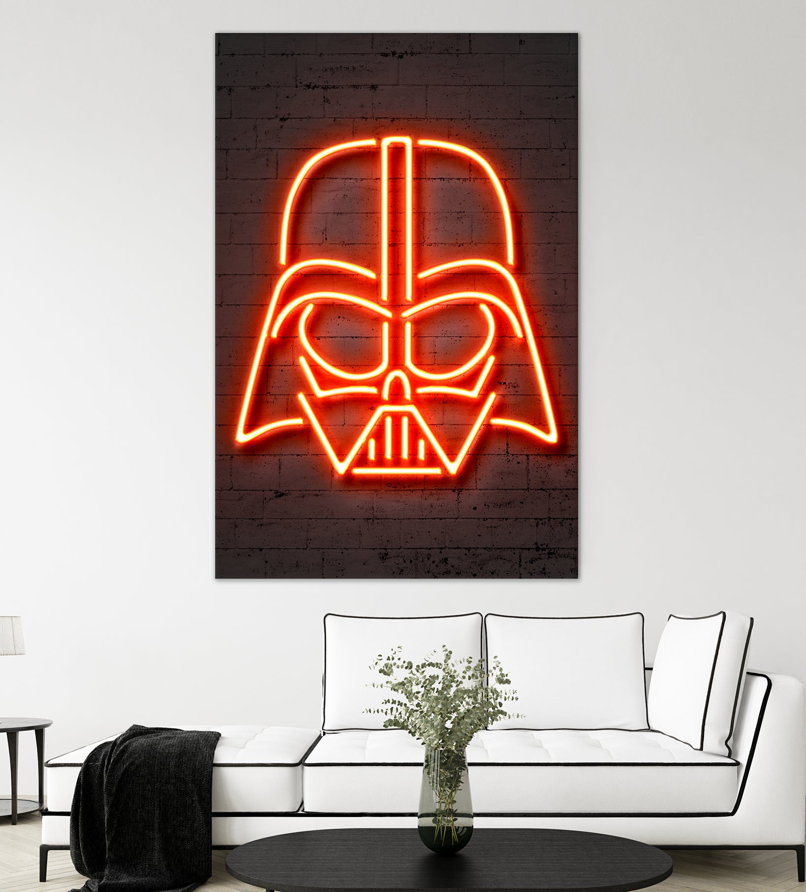 Darth Vader by Octavian Mihai Mielu on GIANT ART - red 3d art