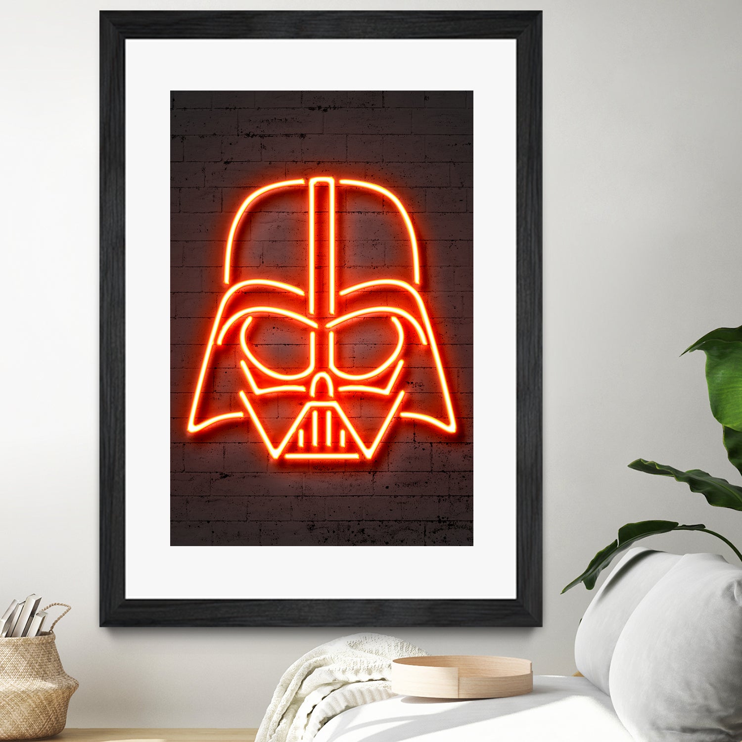 Darth Vader by Octavian Mihai Mielu on GIANT ART - red 3d art