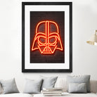 Darth Vader by Octavian Mihai Mielu on GIANT ART - red 3d art