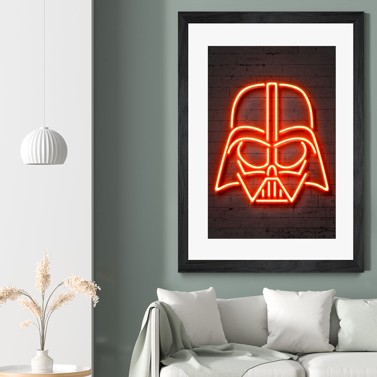 Darth Vader by Octavian Mihai Mielu on GIANT ART - red 3d art