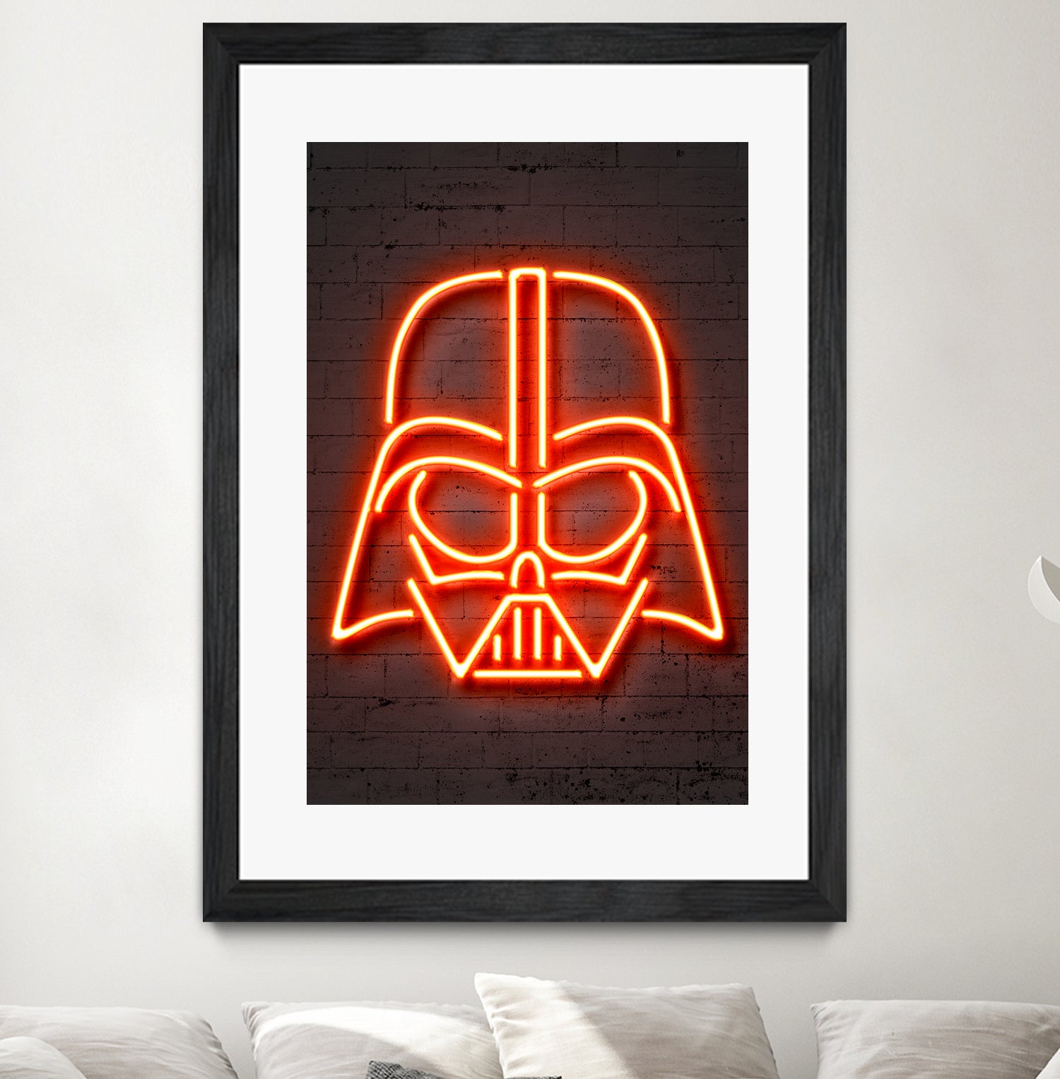 Darth Vader by Octavian Mihai Mielu on GIANT ART - red 3d art