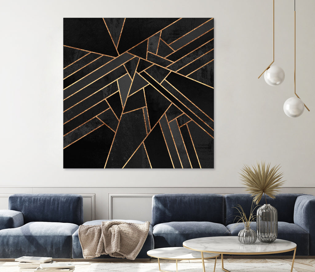 Black Night by Elisabeth Fredriksson on GIANT ART - black digital painting