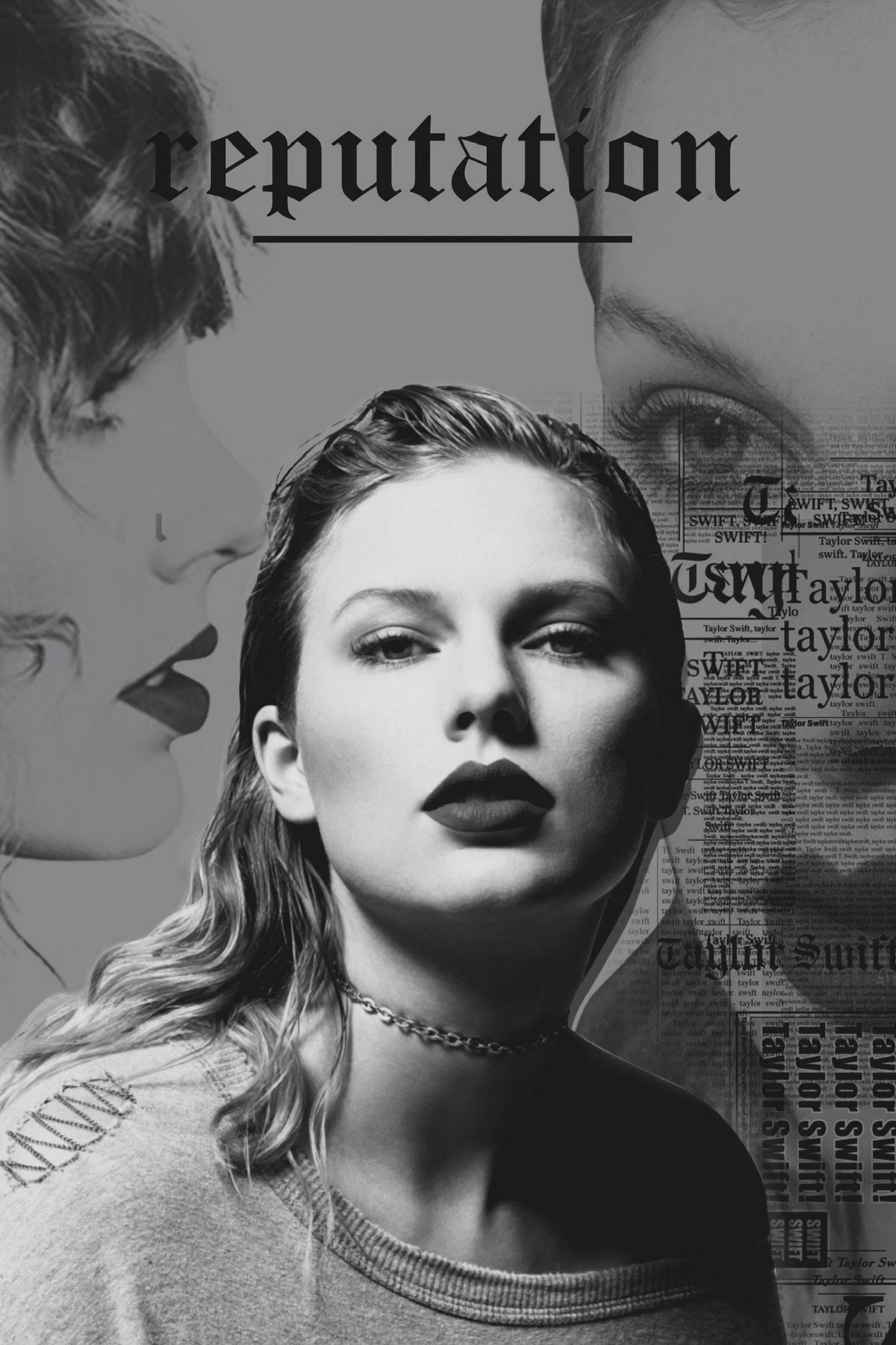 Taylor Swift Reputation Swifties by Nguyet Nguyen Thi Bich on GIANT ART - white digital painting