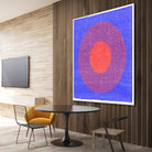 Bifurcated Space by Victor Fitzsimons on GIANT ART - blue digital painting