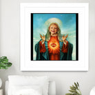 The Golden Girls Betty White Jesus Christ by Nguyet Nguyen Thi Bich on GIANT ART - white digital drawing